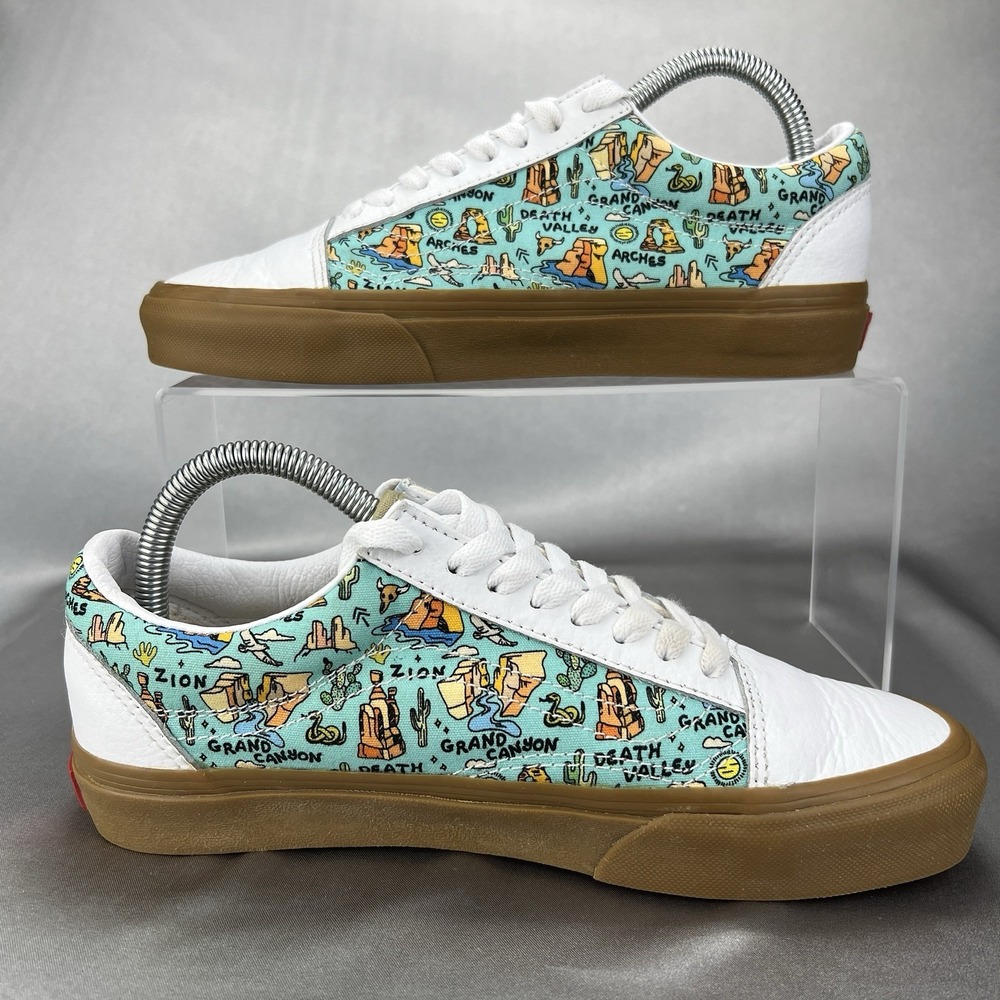 Vans x Parks Project Old Skool National Parks Grand Canyon Zion M 6.5 / W 8 RARE - Picture 11 of 16
